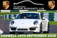TIPEC The Independent Porsche - Cadwell Park Race Track - 16.09.2026 by PR