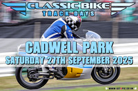 Classic Bike Track Days CADWELL SAT 27.09.2025 by PR