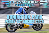 Classic Bike Track Days - Donington Park 01.08.2025 by PR